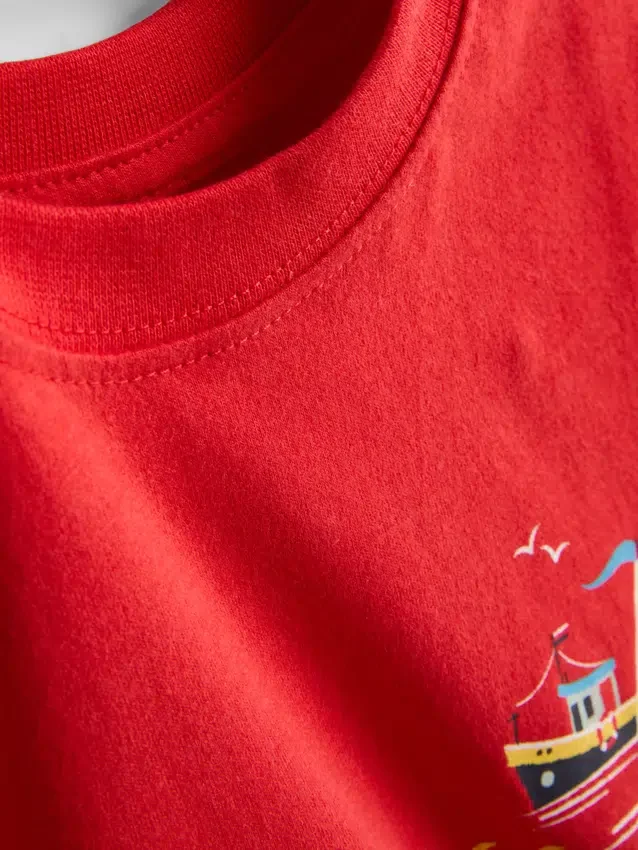 1,5–8 år | T-skjorte med trykk