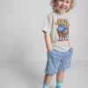 1,5–8 år | T-skjorte og shorts med sardinmotiv