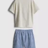 1,5–8 år | T-skjorte og shorts med sardinmotiv