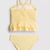 1,5–9 år | Bikini med rynket topp