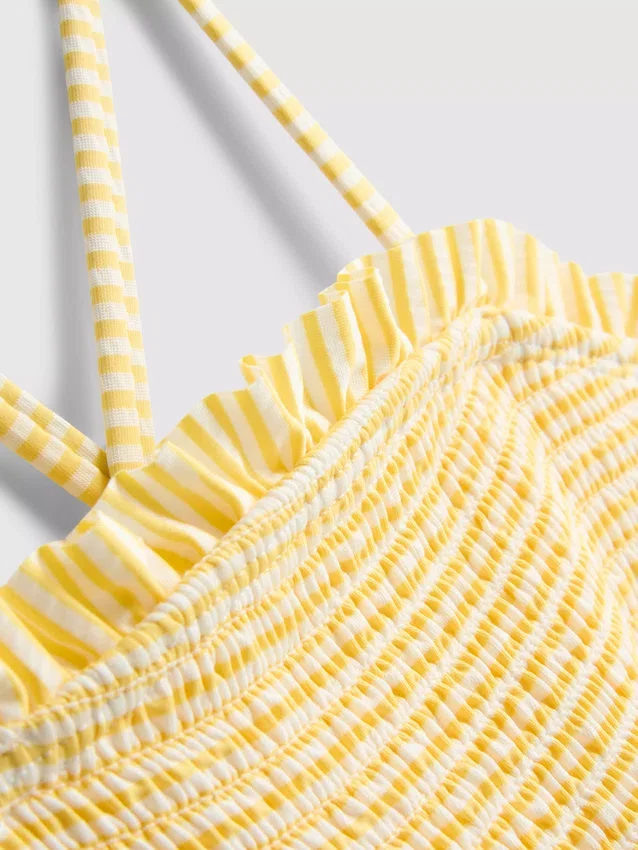 1,5–9 år | Bikini med rynket topp