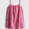 1,5–9 år | brodert cami-kjole i chambray