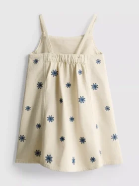 1,5–9 år | brodert denimkjole