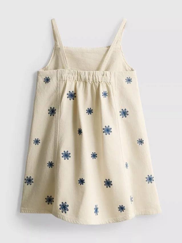 1,5–9 år | brodert denimkjole