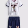 1,5–9 år | Disney Minnie Mouse fotball-T-skjorte og shorts-sett