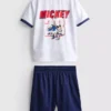 1,5–9 år | Disney Minnie Mouse fotball-T-skjorte og shorts-sett
