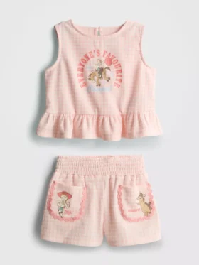 1,5–9 år | Disney Pixars Toy Story-sett med peplum-top og Shorts