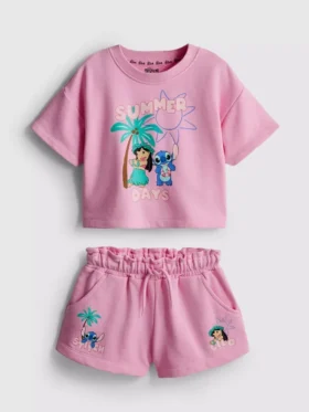 1,5–9 år | Disney-Stitch-sett med T-skjorte og Shorts