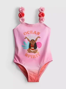 1,5–9 år | Disneys Moana-badedrakt med volanger