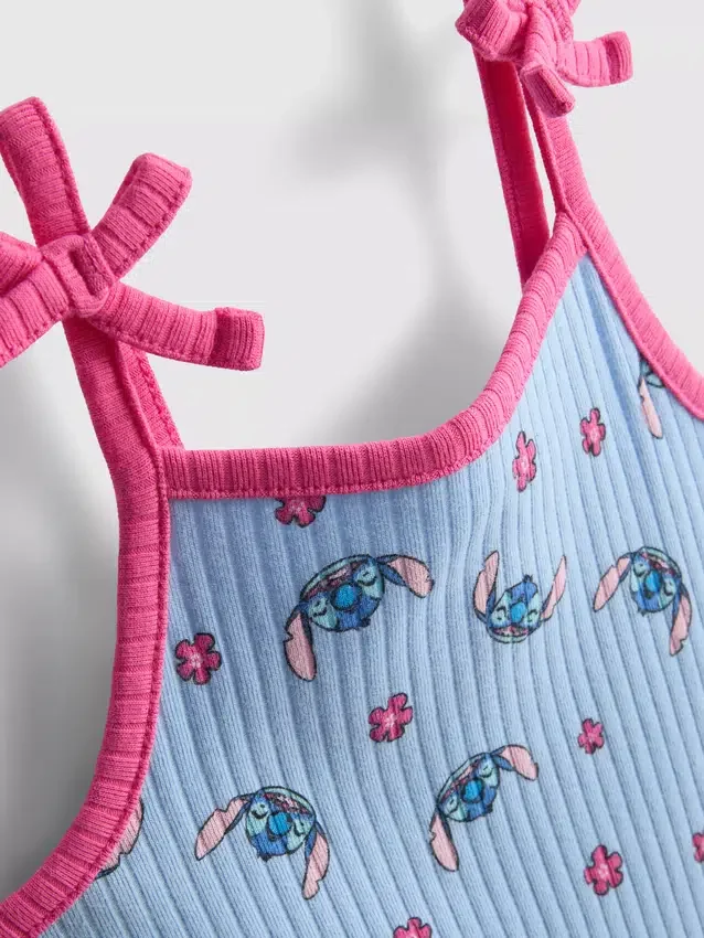 1,5–9 år | Disneys Stitch-romper med ribbestrikk