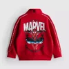 1,5–9 år | Marvel Spider-Man-genser med glidelås og tragtkrage