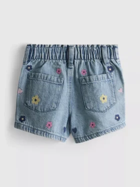 1,5–9 år | Paperbag-jeansshorts