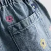 1,5–9 år | Paperbag-jeansshorts