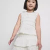 1,5–9 år | peplum-bluse uten ermer