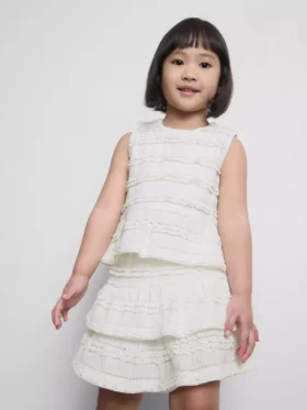 1,5–9 år | peplum-bluse uten ermer