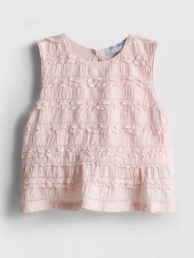 1,5–9 år | peplum-bluse uten ermer