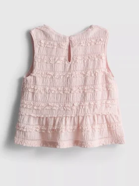 1,5–9 år | peplum-bluse uten ermer