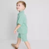 1,5–9 år | sett med stripete skjorte og shorts