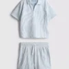 1,5–9 år | sett med stripete skjorte og shorts