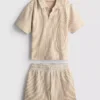 1,5–9 år | sett med stripete skjorte og shorts