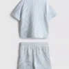 1,5–9 år | sett med stripete skjorte og shorts