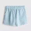 1,5–9 år | Shorts med bølgekant og hull