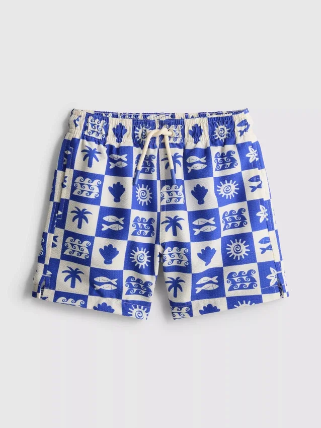 1,5–9 år | Shorts med flisetrykk