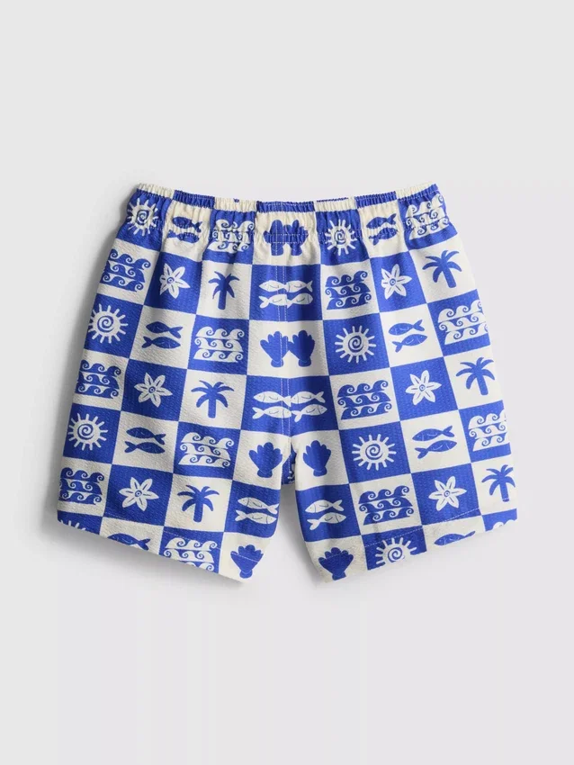 1,5–9 år | Shorts med flisetrykk