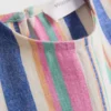 1,5–9 år | Stripet peplum-bluse