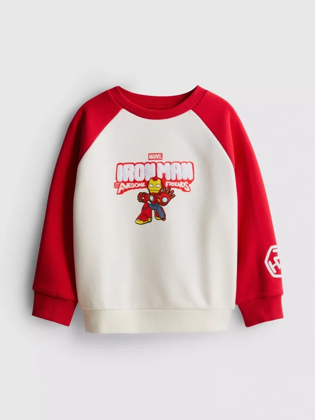 1–9 år | Marvel Iron Man og hans fantastiske venner-genser