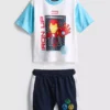 1–9 år | Marvel Iron Man T-skjorte og shorts-sett