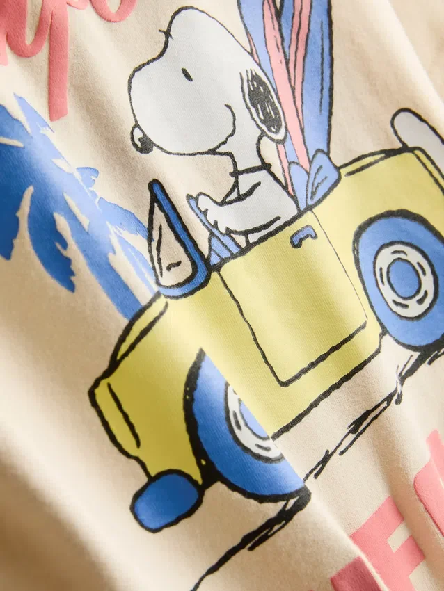 1–9 år | Peanuts Snoopy-T-skjorte