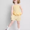 1–9 år | Sett med peplum-top og shorts