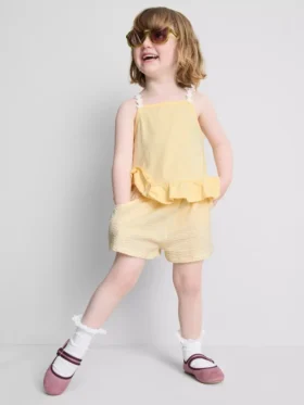 1–9 år | Sett med peplum-top og shorts