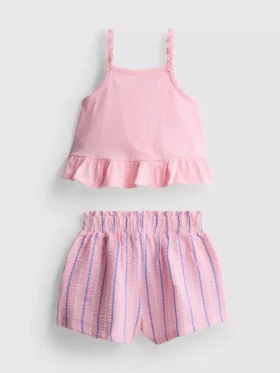 1–9 år | Sett med peplum-top og shorts