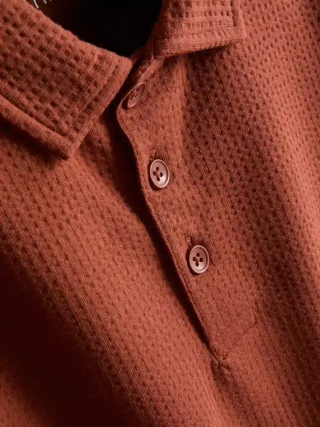 1–9 år | sett med strukturert poloskjorte og shorts