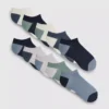 10-pakning med sneakersokker med flate sømmer