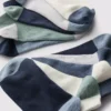 10-pakning med sneakersokker med flate sømmer