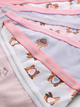 2–15 år | 6-pakk hipster-truser med dachshund-motiv