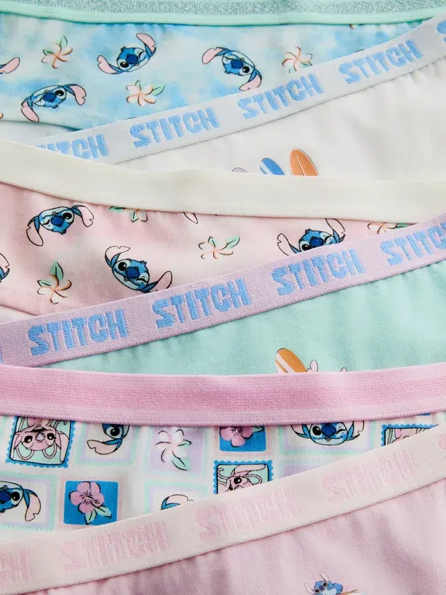 2–15 år | 6-pakning med Disney-Stitch-hipster-truser