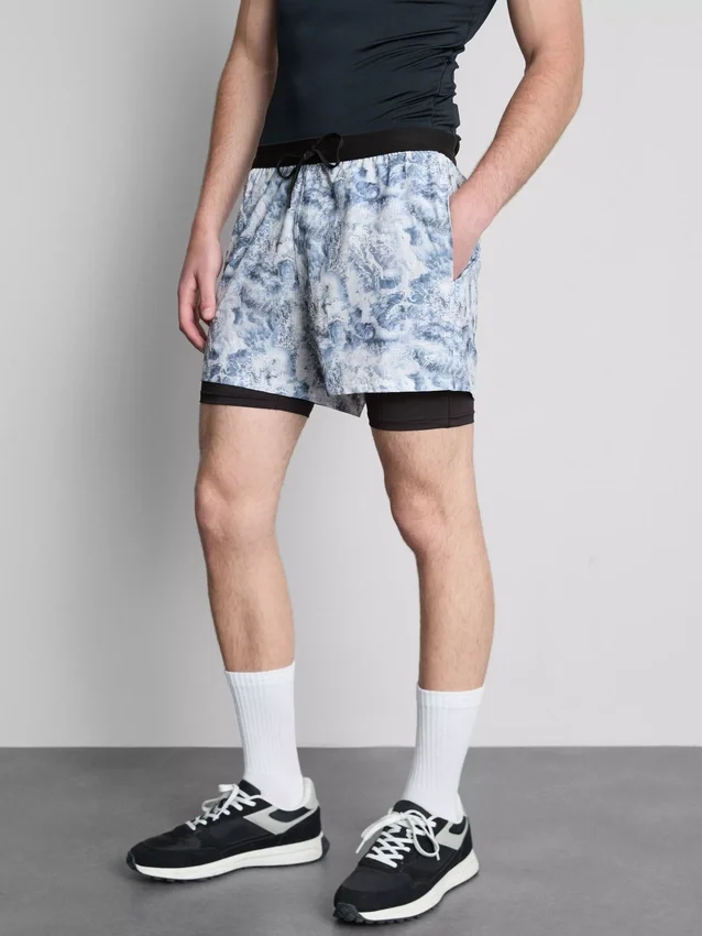 2-i-1 treningsshorts