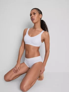 2-pakk «Love to Lounge»-bralette i bomull