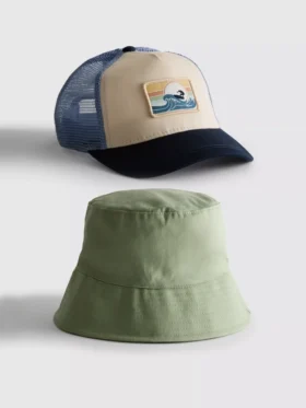 2-pakk med caps