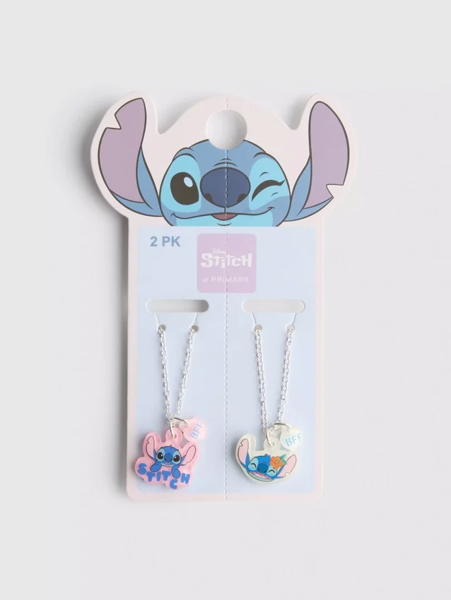 2-pakk med Disneys Stitch BFF-halskjeder