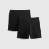 2-pakk yogashorts med høy midje