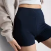 2-pakk yogashorts med høy midje