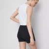 2-pakk yogashorts med høy midje