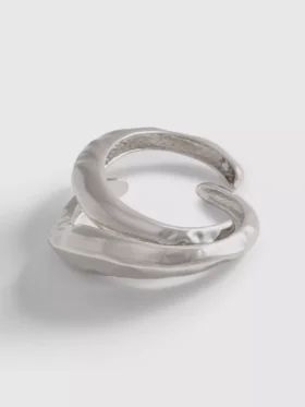 2-pakning med armbånd i smeltet metall