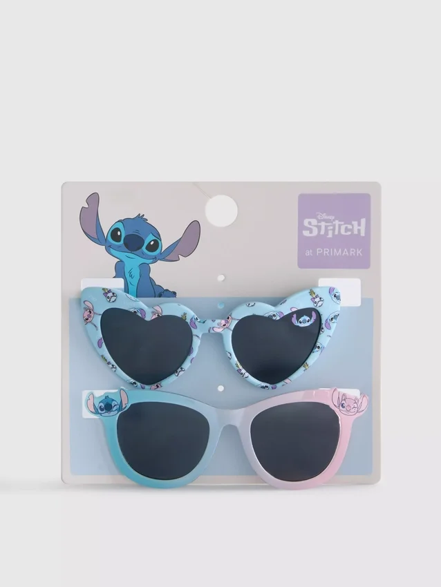 2-pakning med Disney-solbriller med Stitch