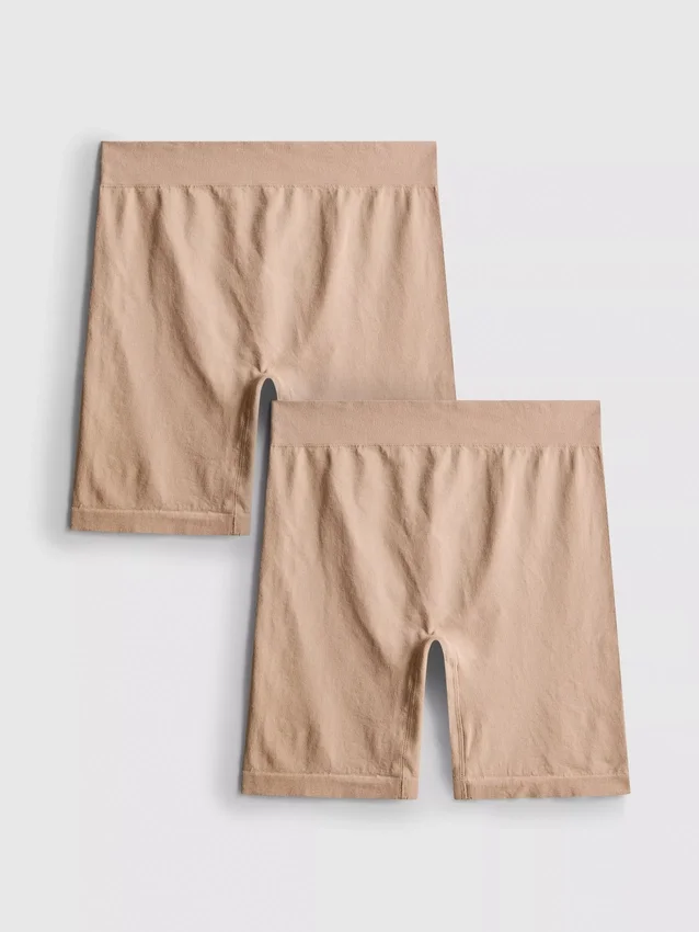 2-pakning med gnagsikre formende Shapewear-shorts